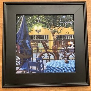 Original Douglas Hoover Oil Painting – “Instrumental” (2007) – Framed Canvas
